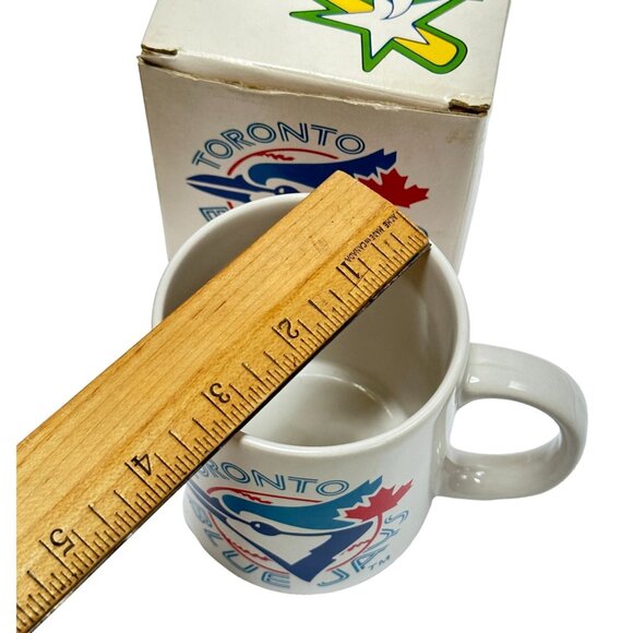 Maxwell House Mug MAX Lot 2 Toronto Blue Jays Game Day 1991 Baseball Canada New - Picture 10 of 12
